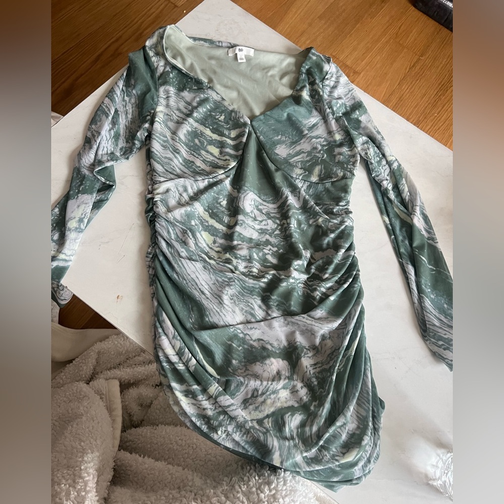 BP Ruched Short Dress - Picture 4 of 6